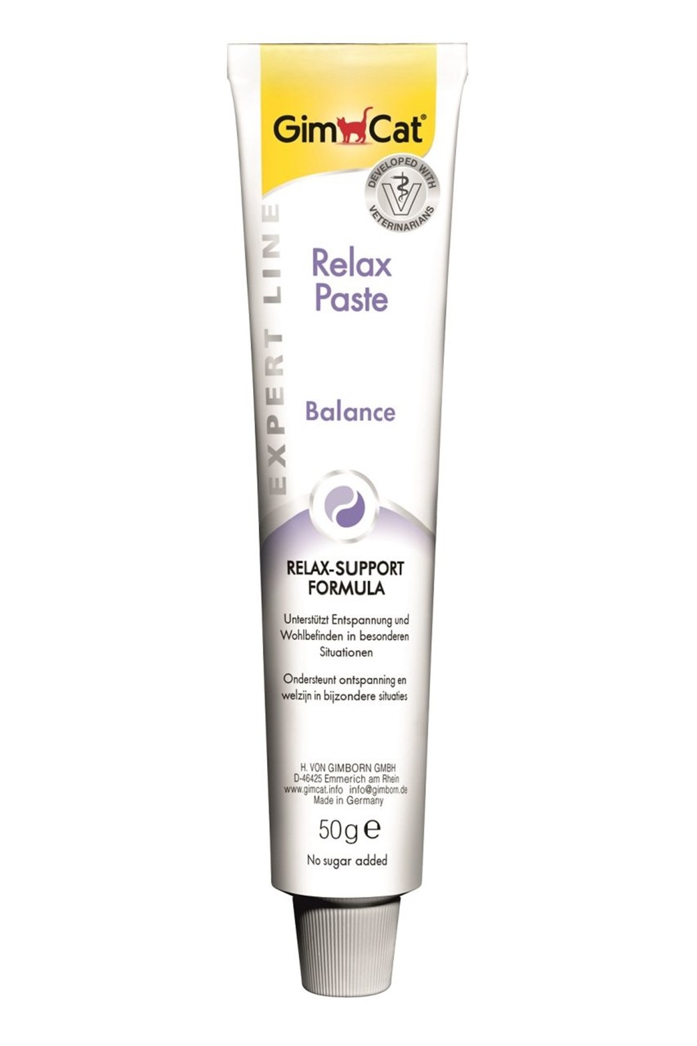 Gimcat Relax Sakinleştirici Kedi Macunu Paste 50 gr