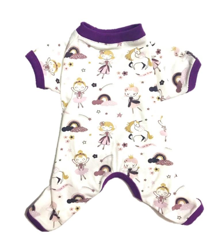 Gedyco Peri Kızı Penye Küçük Irk Köpek Tulumu