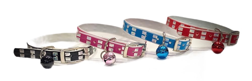 Reflektörlü Zilli Boyun Tasması (1 adet)