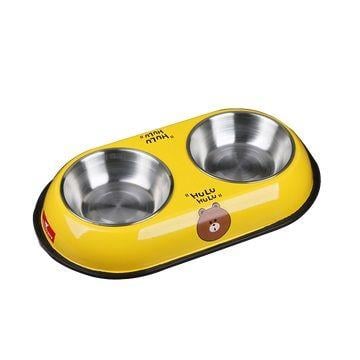 Maxi Lilfe Duo SİYAH 2'li Çelik Mama-Su Kabı 34,5 cm
