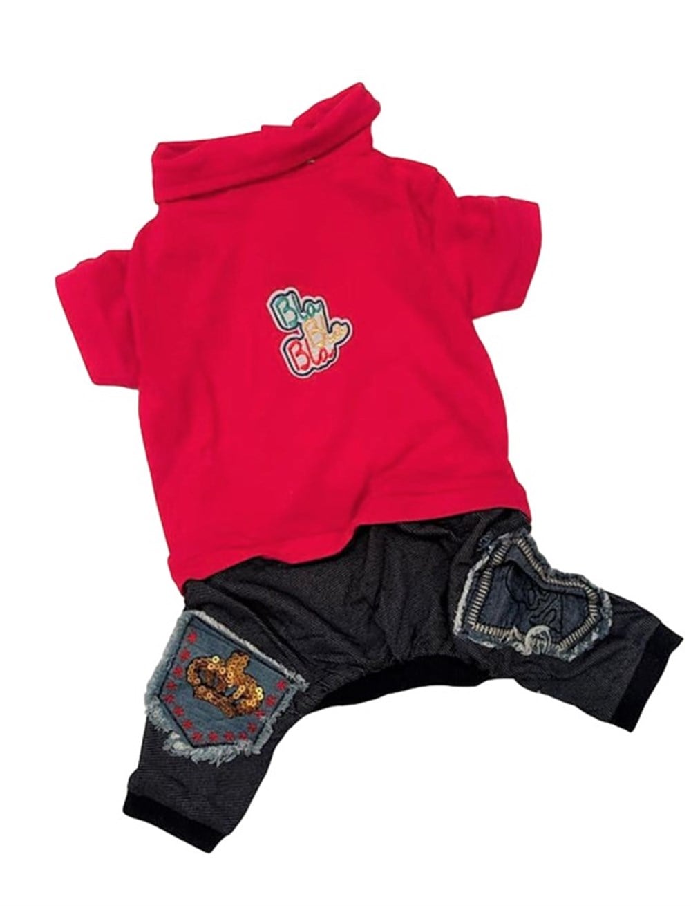 Pembe Bla Bla Küçük-Orta Irk Köpek Tulumu (9 kg-13 kg arasına uygun bedende)