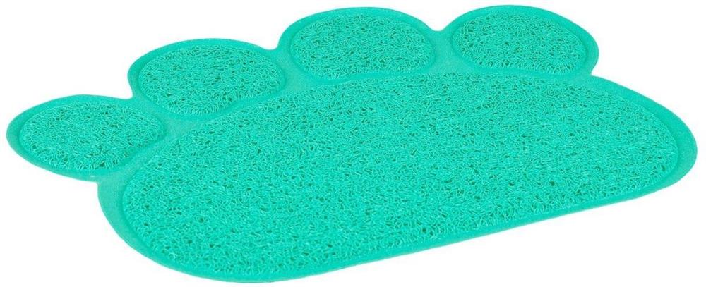 Flamingo Pati Şekilli Kedi Kumu Paspası (Yeşil veya Mavi) 40 x 30 cm