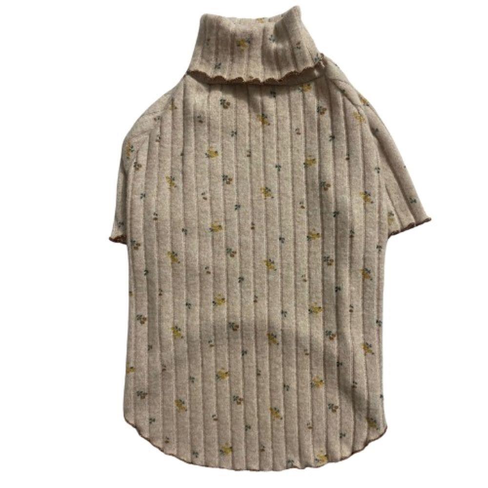 Gedyco Çiçekli Yumoş Küçük Irk Köpek Kazağı