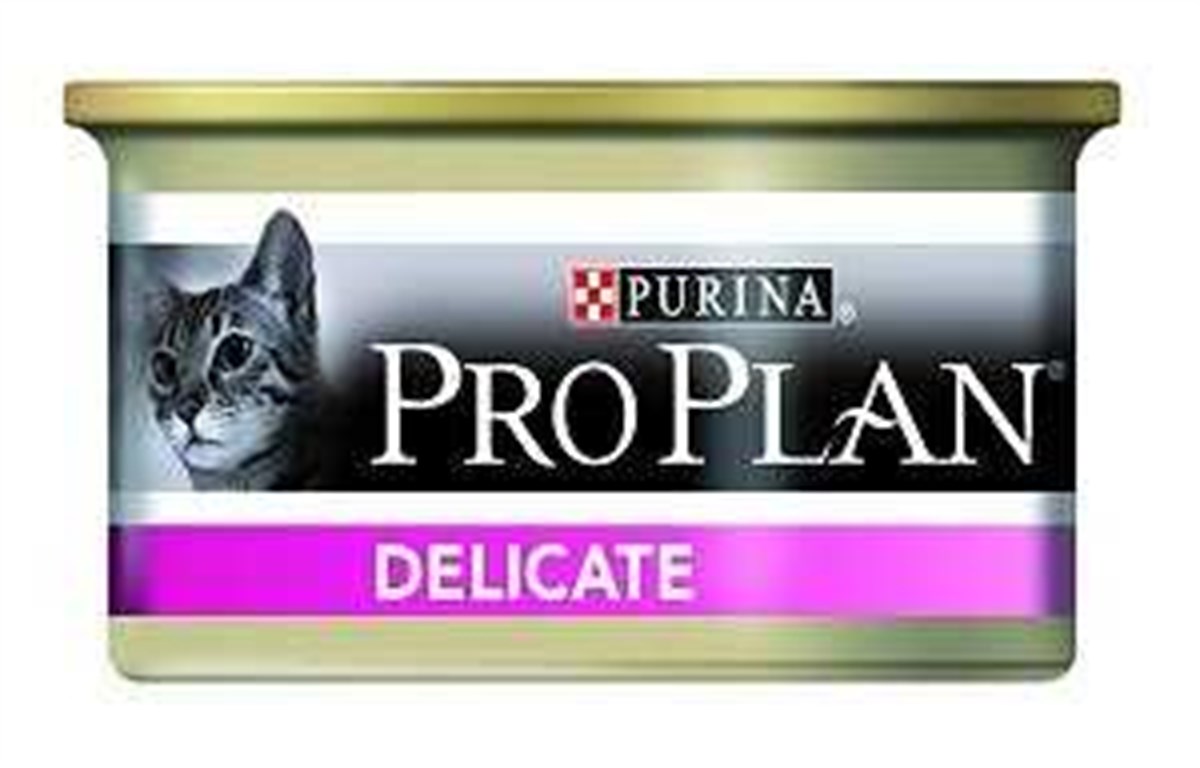 Pro Plan Delicate Hindili Hassas ve Seçiçi Yetişkin Kedi Konservesi 85 gr
