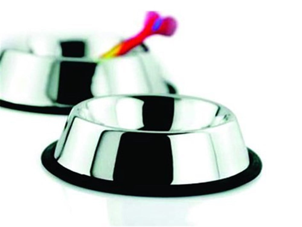 Çelik Mama ve Su Kabı 11 cm - 240 ml