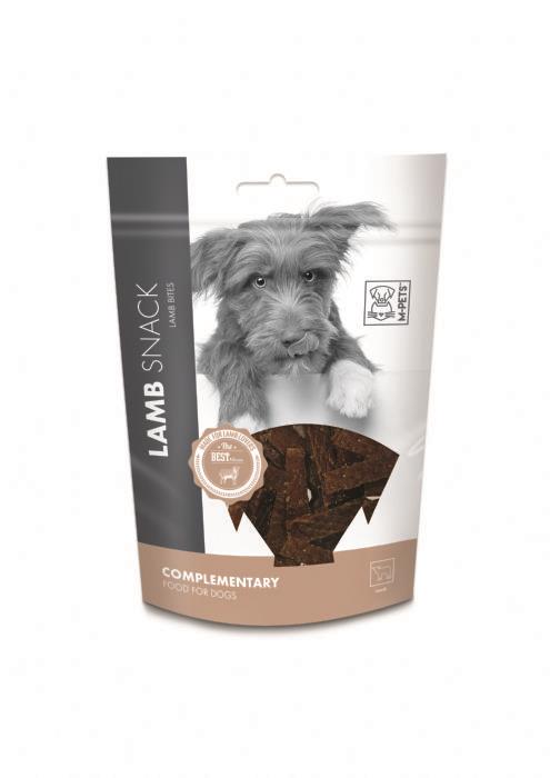 M-Pets Lamb Bites Kuzulu Şerit Köpek Ödülü 80 gr