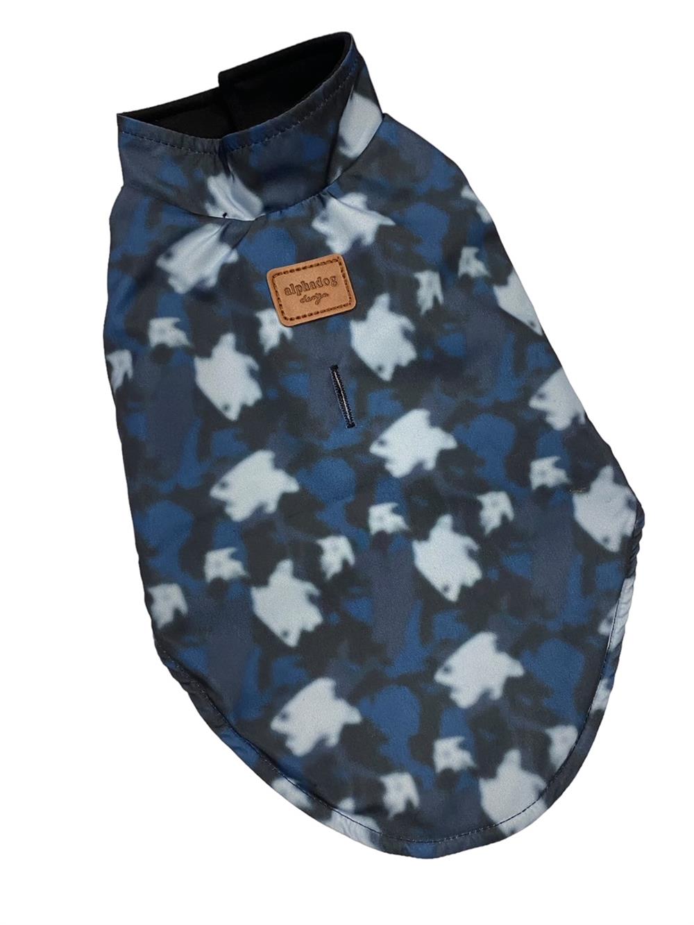Alphadog Fish Vest Küçük Irk Köpek Yağmurluğu