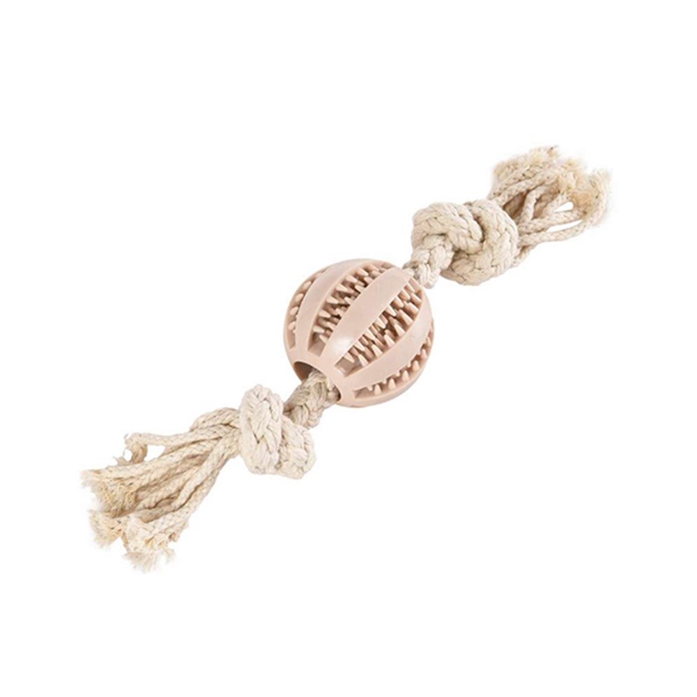 Zampa Kauçuk Dental Toplu Kordon Halatlı Köpek Oyuncağı 28 cm