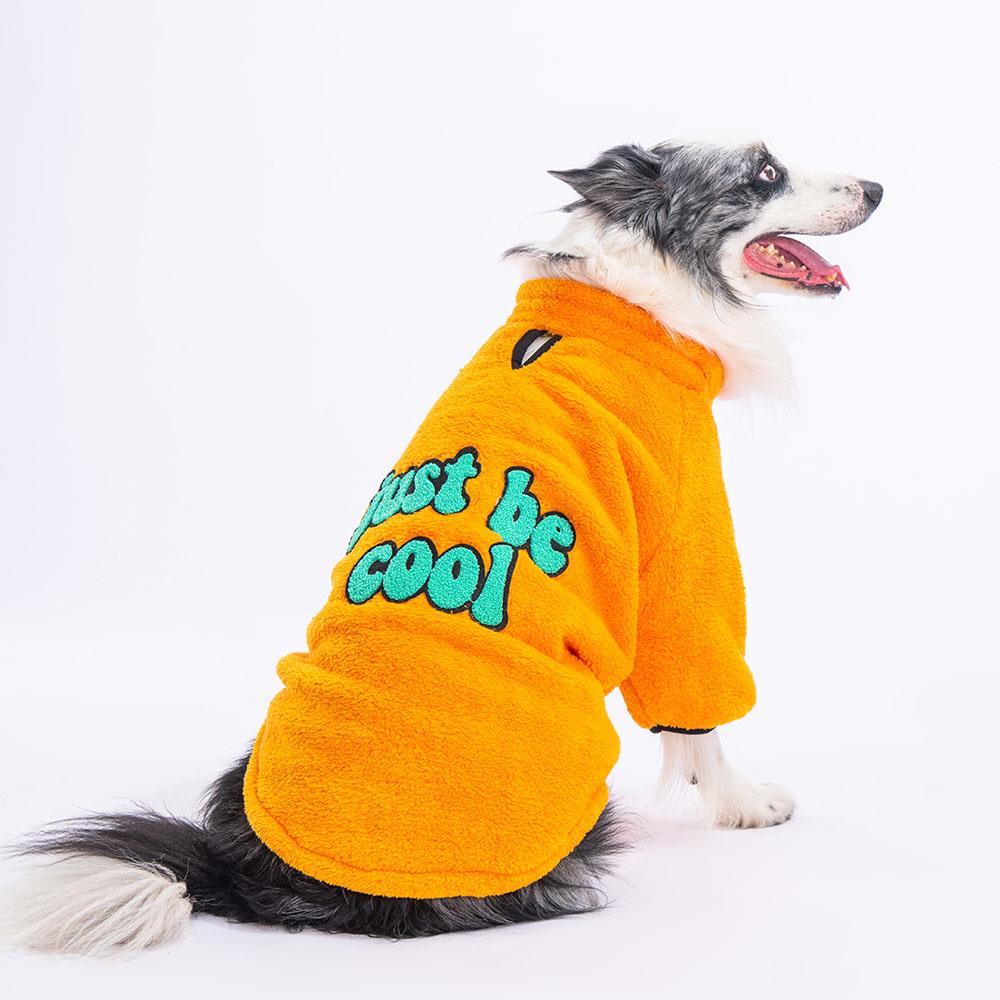 Pawstar Turuncu Cool Sweet Orta-Büyük Irk Köpek Pofuduk Sweatshirt