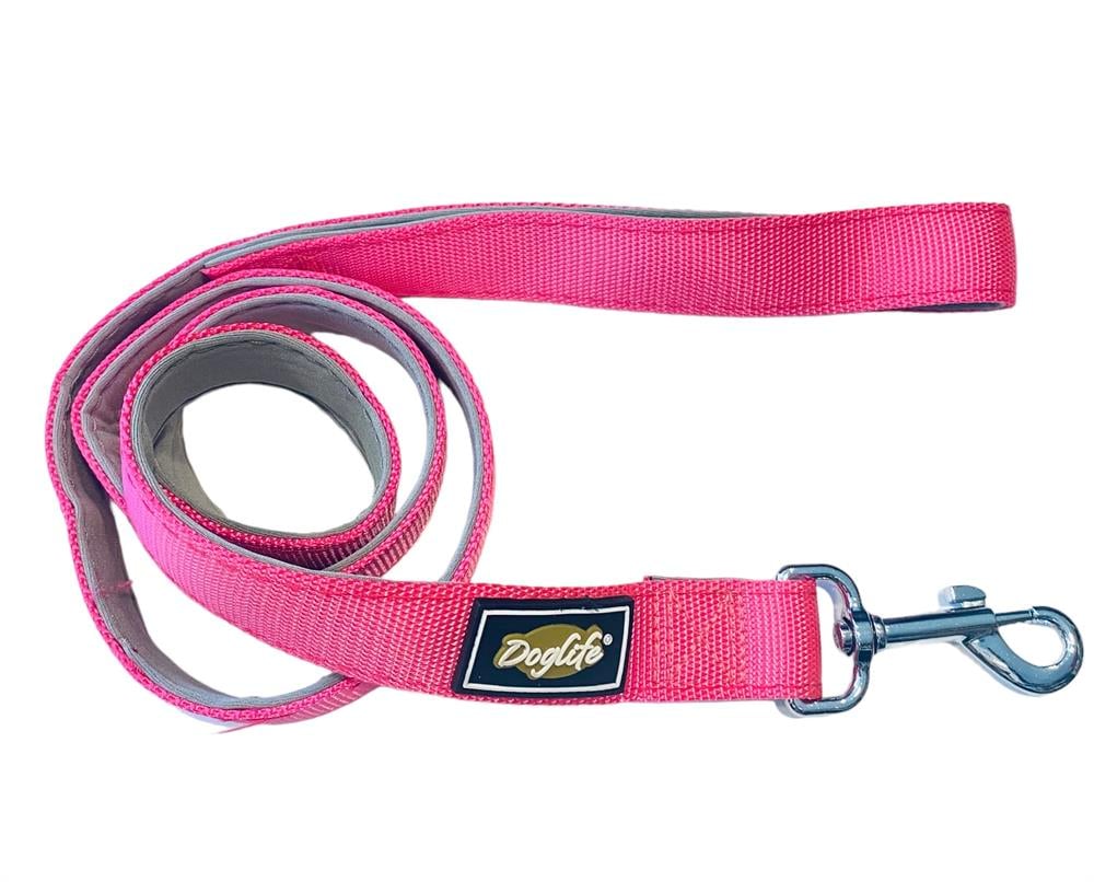 All-day Pink Köpek Gezdirme Tasması (2,5 cm x 120 cm)