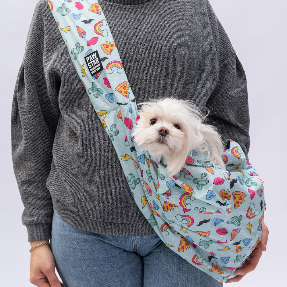 Pawstar Tokyo Crossbody Küçük Irk Köpek Çapraz Taşıma Çantası