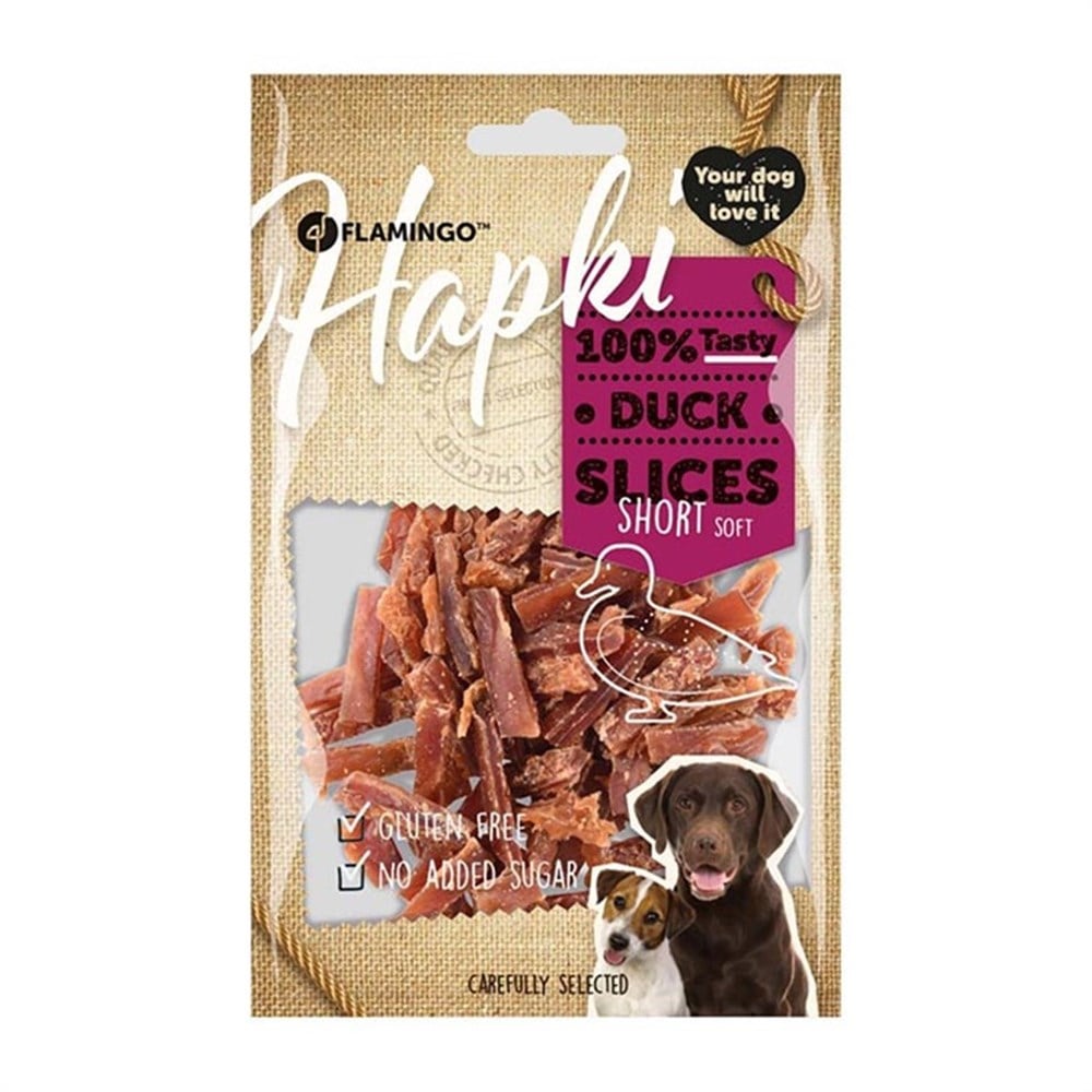 Flamingo Hapki Ördekli Şekersiz Köpek Ödülü 85 gr