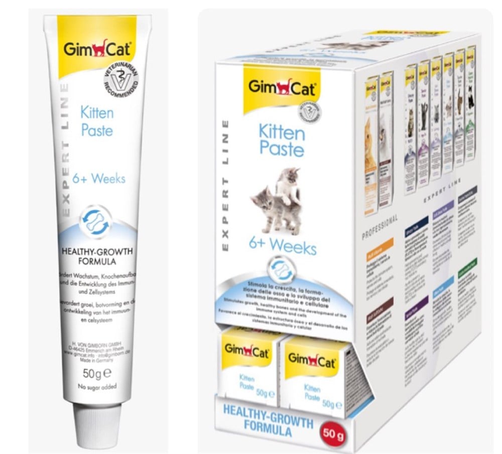 Gimcat Kitten Paste Yavru Kedi Vitamin Paste Macunu 50 Gr