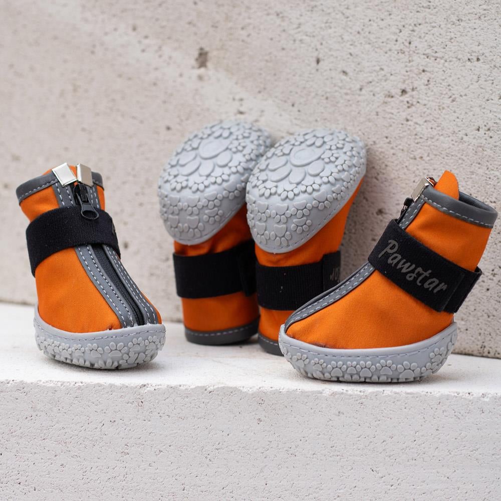 Pawstar Turuncu Su Geçirmez Köpek Ayakkabısı