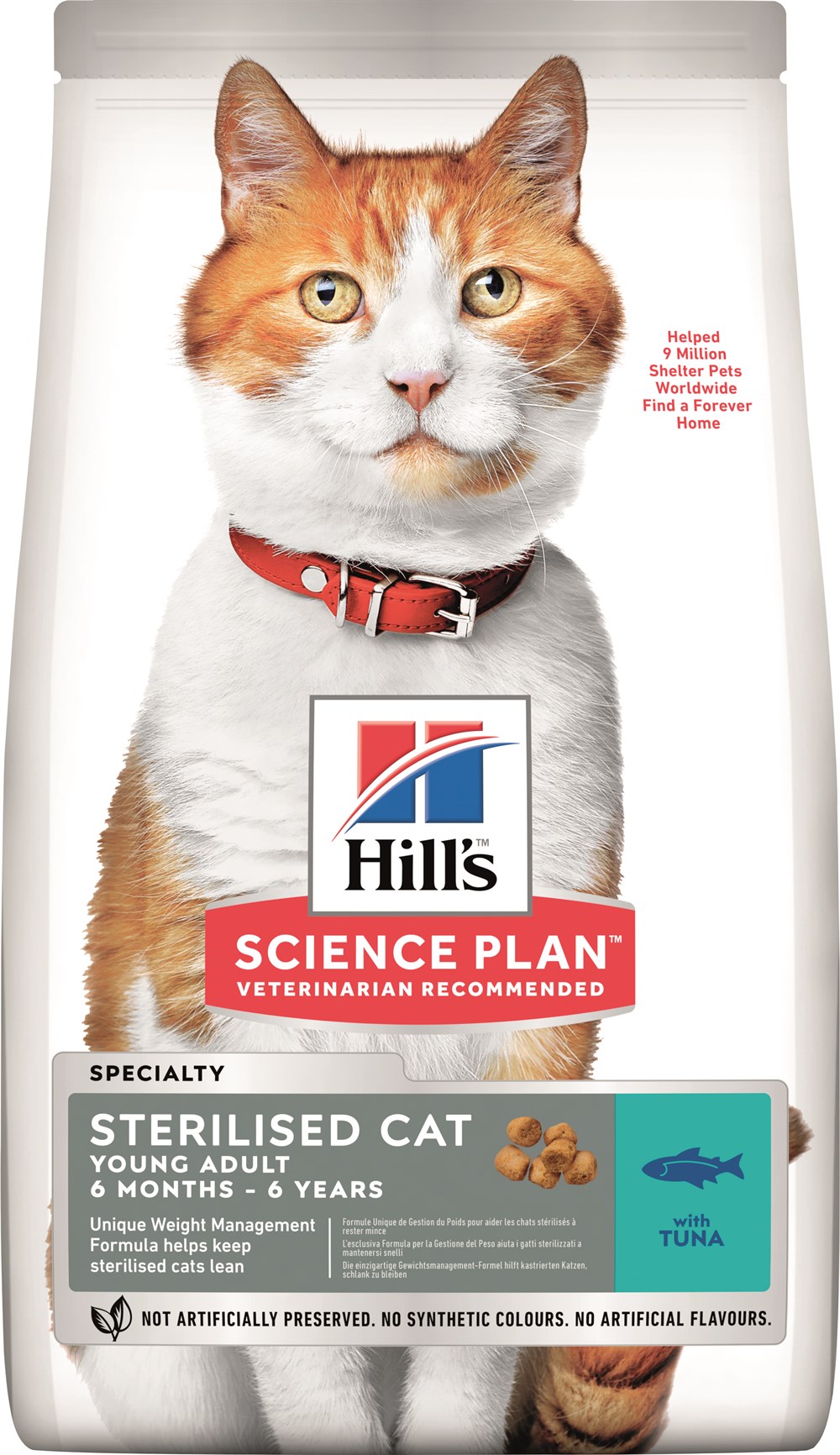 Hill's Science Plan 3 kg Ton Balıklı Kısırlaştırılmış Yetişkin Kedi Maması