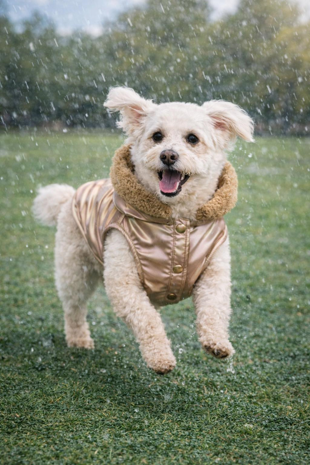 Gedyco Shiny Mocha Kalın Polarlı Küçük Irk Köpek Yeleği