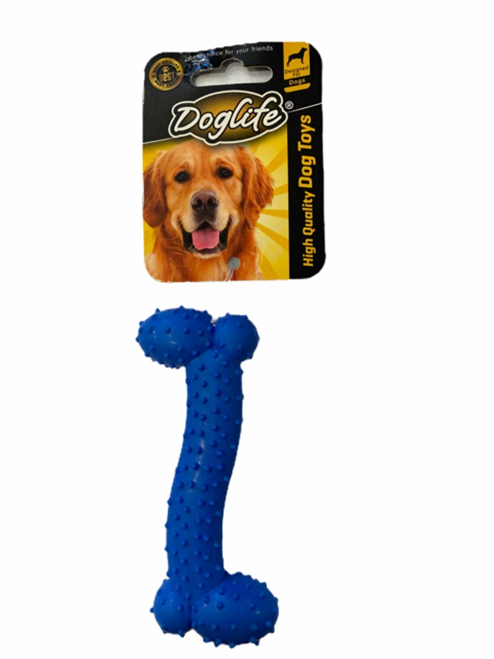 Doglife Kauçuk Köpek Diş Kaşıma Oyuncağı Kemik 10 cm