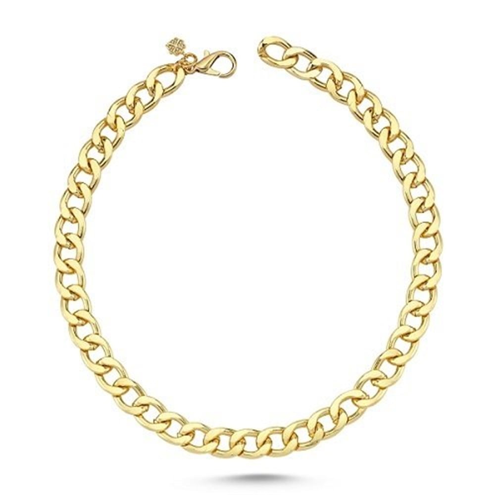 Dali's Kedi ve Köpek için Gold Zincir Kolye