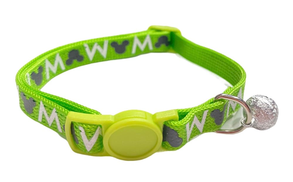 Minnie Neon Yeşil, Zilli Boyun Tasması