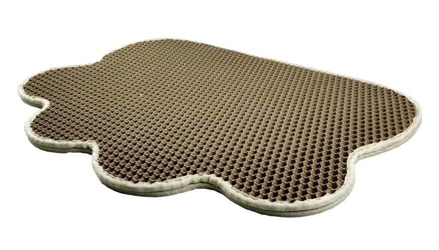 Gimcat Premium Pati Elekli Kedi Tuvalet Paspası Kahve 61 x 46 cm