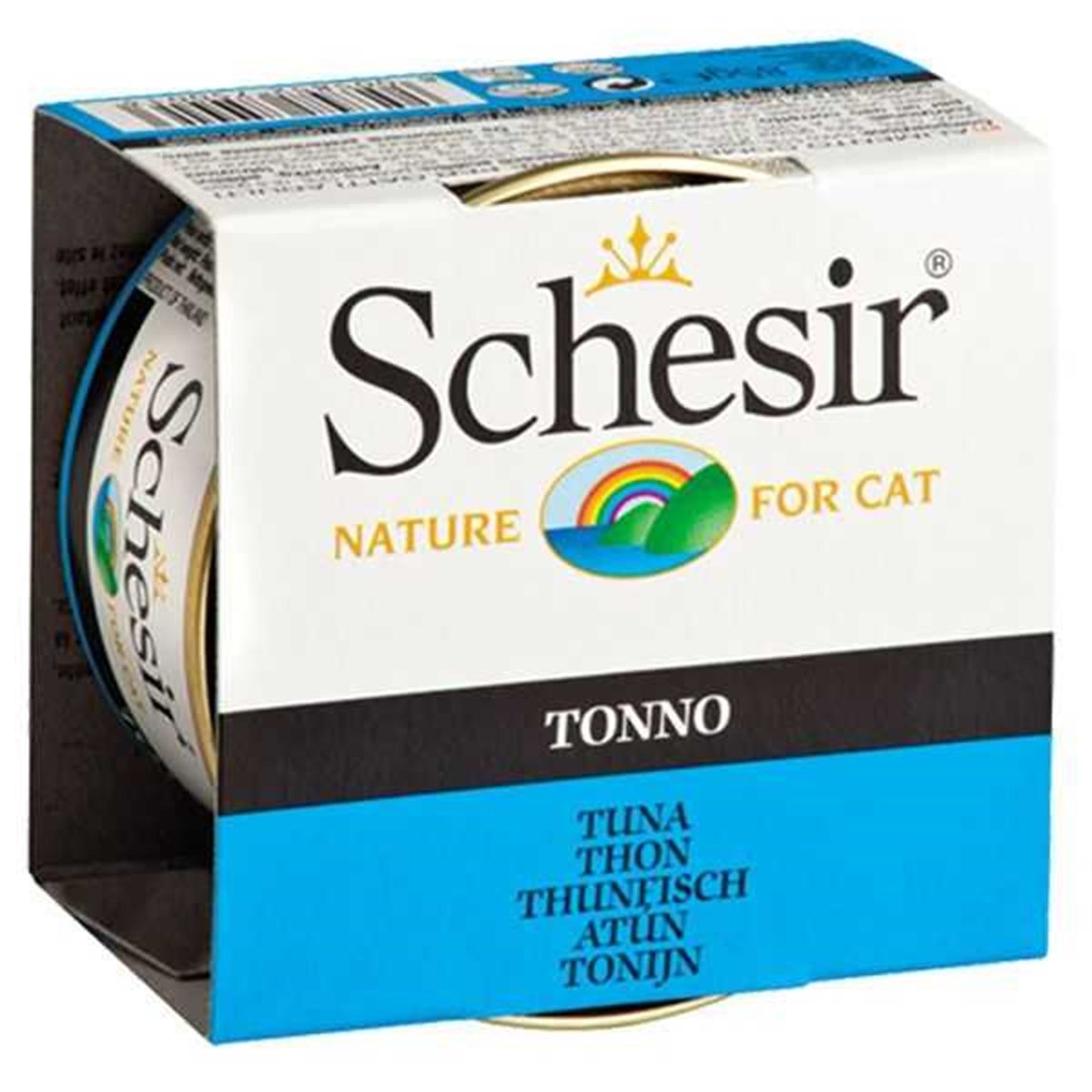 Schesir Jel İçinde Ton Balıklı 85 gr Konserve Kedi Maması