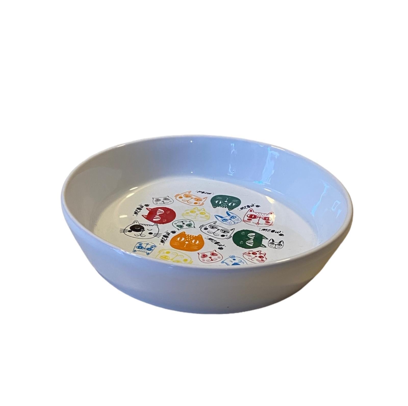 Sampaws Seramik Kedi Mama ve Su Kabı