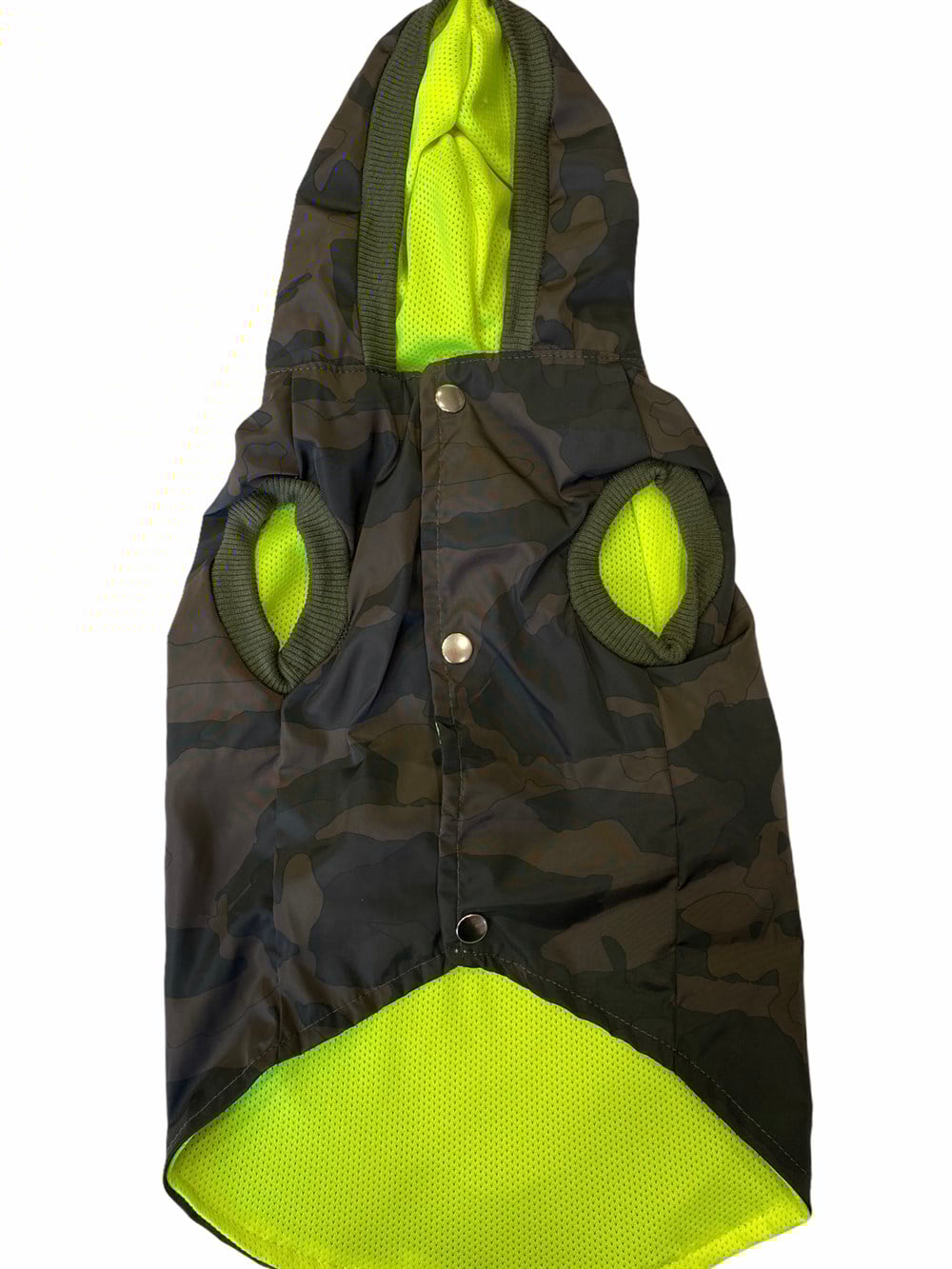 Kapüşonlu, Kamuflaj Yağmurluk