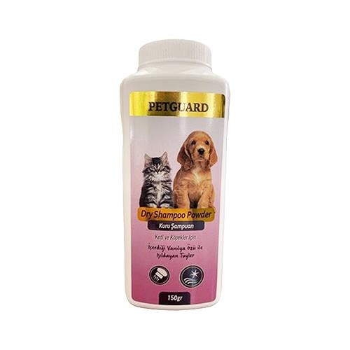 Petguard Dry Powder Kedi ve Köpek için Pudra Şampuan 150 ml