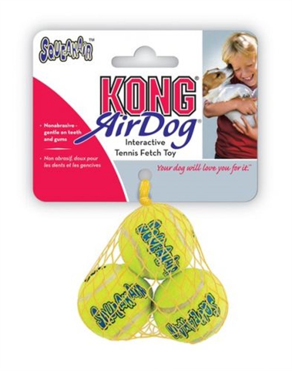 Kong AirDog Sesli Tenis Topu XS 4 Cm