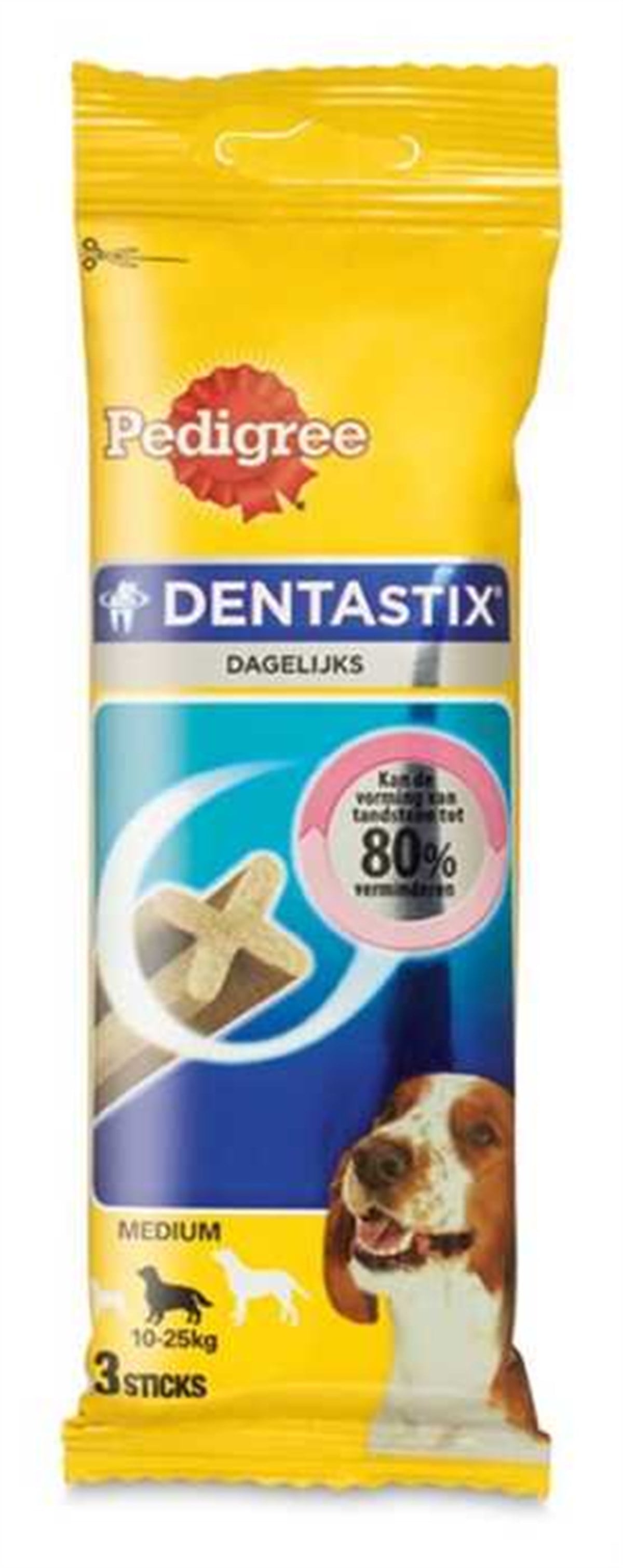 Pedigree Dentastix Medium Orta Irk Köpek Ödülü 3'lü- 77 gr
