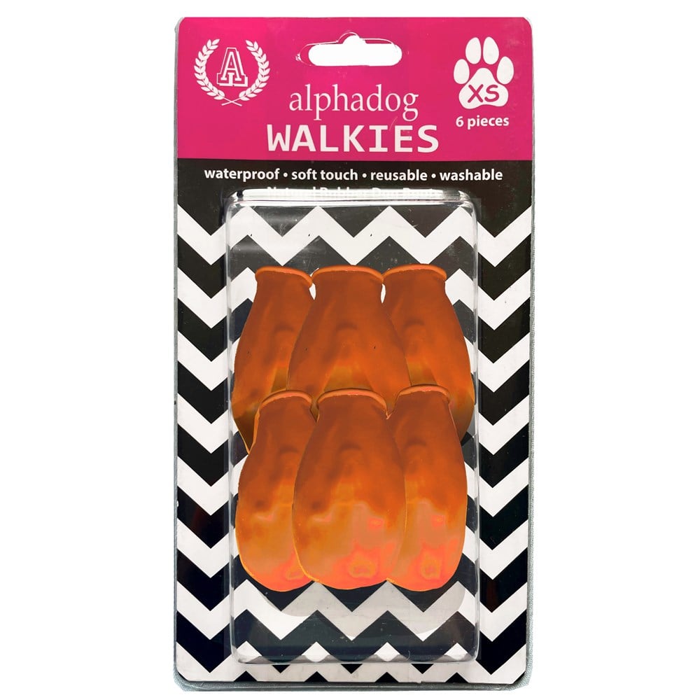 Alphadog Turuncu Köpek Galoşu 6 Adet