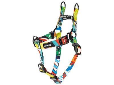 M-Pets Urban Style Freestyle L Kilit Mekanizmalı Göğüs Tasması (Göğüs 66 - 95 cm)