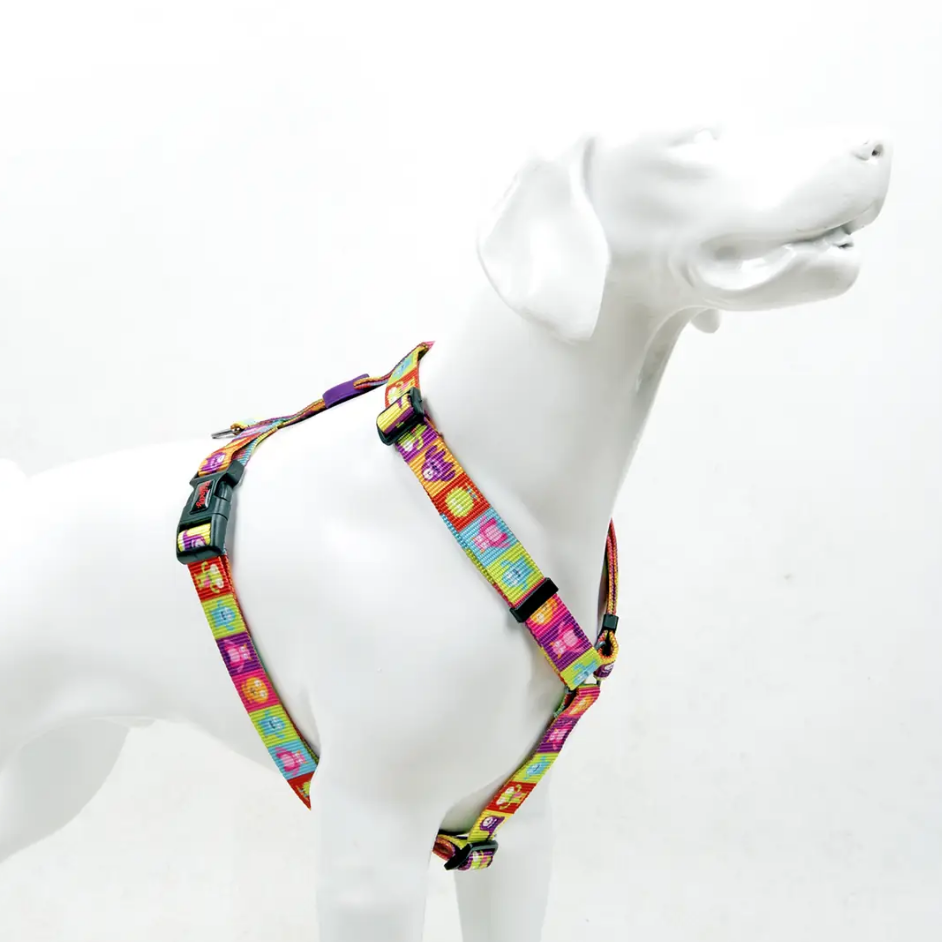 Tailpetz H-tip Alliens S Küçük Irk Köpek Göğüs Tasması (Göğüs 32 cm x 51 cm)