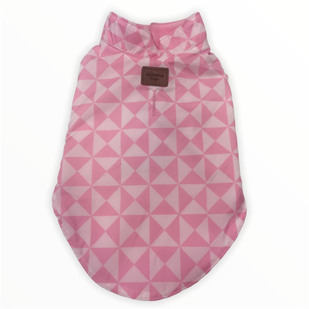 Alphadog Geometrik Pembe İçi Polar Mont