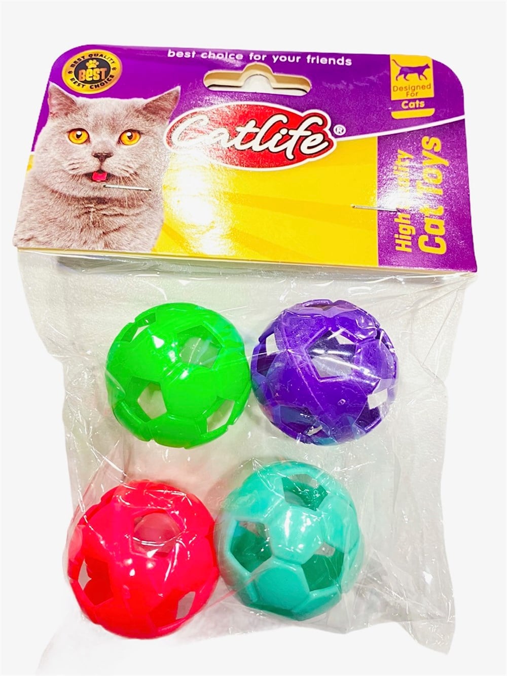 Zilli, Damalı Pencereli Oyun Topları 4'lü Paket