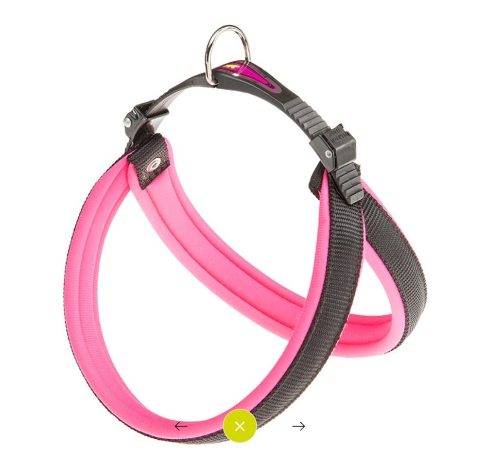 Ferplast Agila Fluo Pink Köpek Göğüs Tasması Göğüs: 50-58 cm