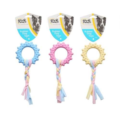 Ally Paws Yavru Köpek Oyuncağı 20 cm Halka (1 Adet)