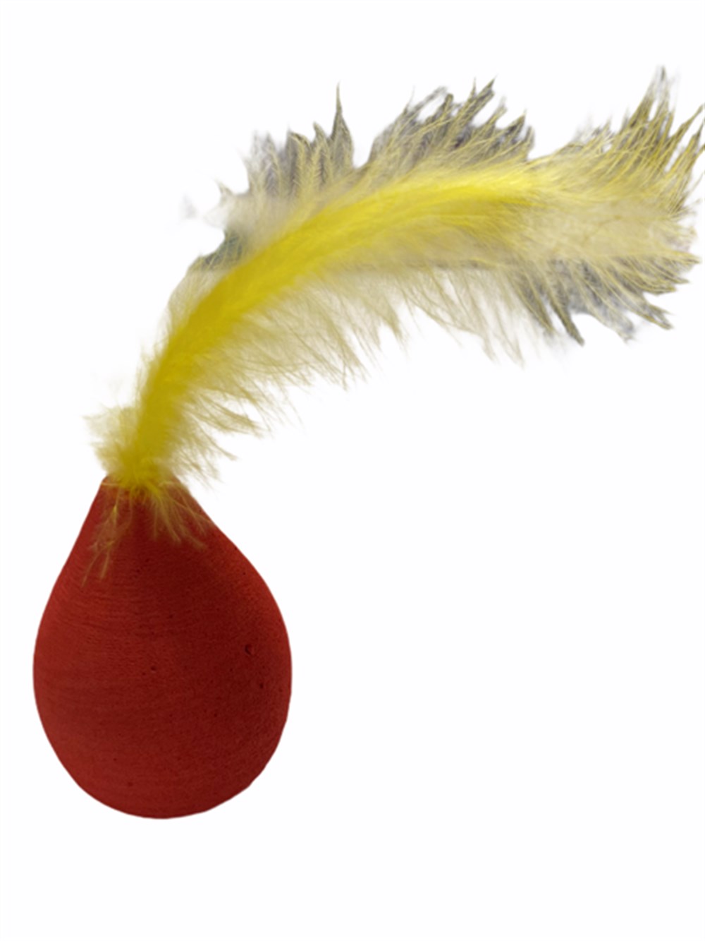 Zampa Upuzun Tüylü Köpük Hacı Yatmaz Kedi Oyuncağı 17 cm