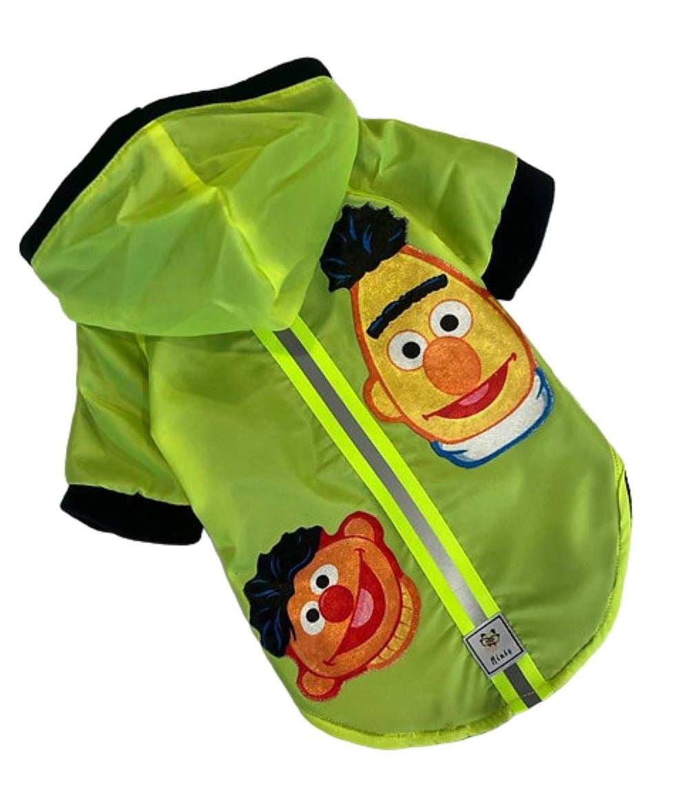 Muppets Neon Yellow Köpek Yağmurluğu (6,5 kg - 14 kg arası köpeklere uygun bedenlerdedir)