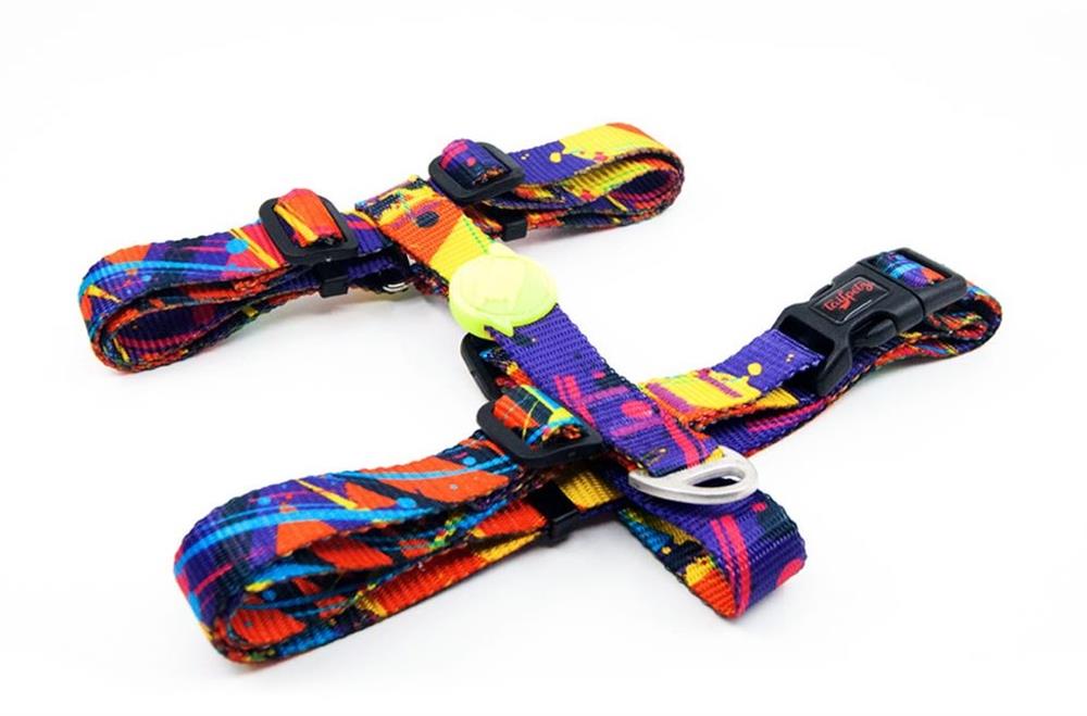 Tailpetz H-tip Splash S Küçük Irk Köpek Göğüs Tasması (Göğüs 32 cm x 51 cm)