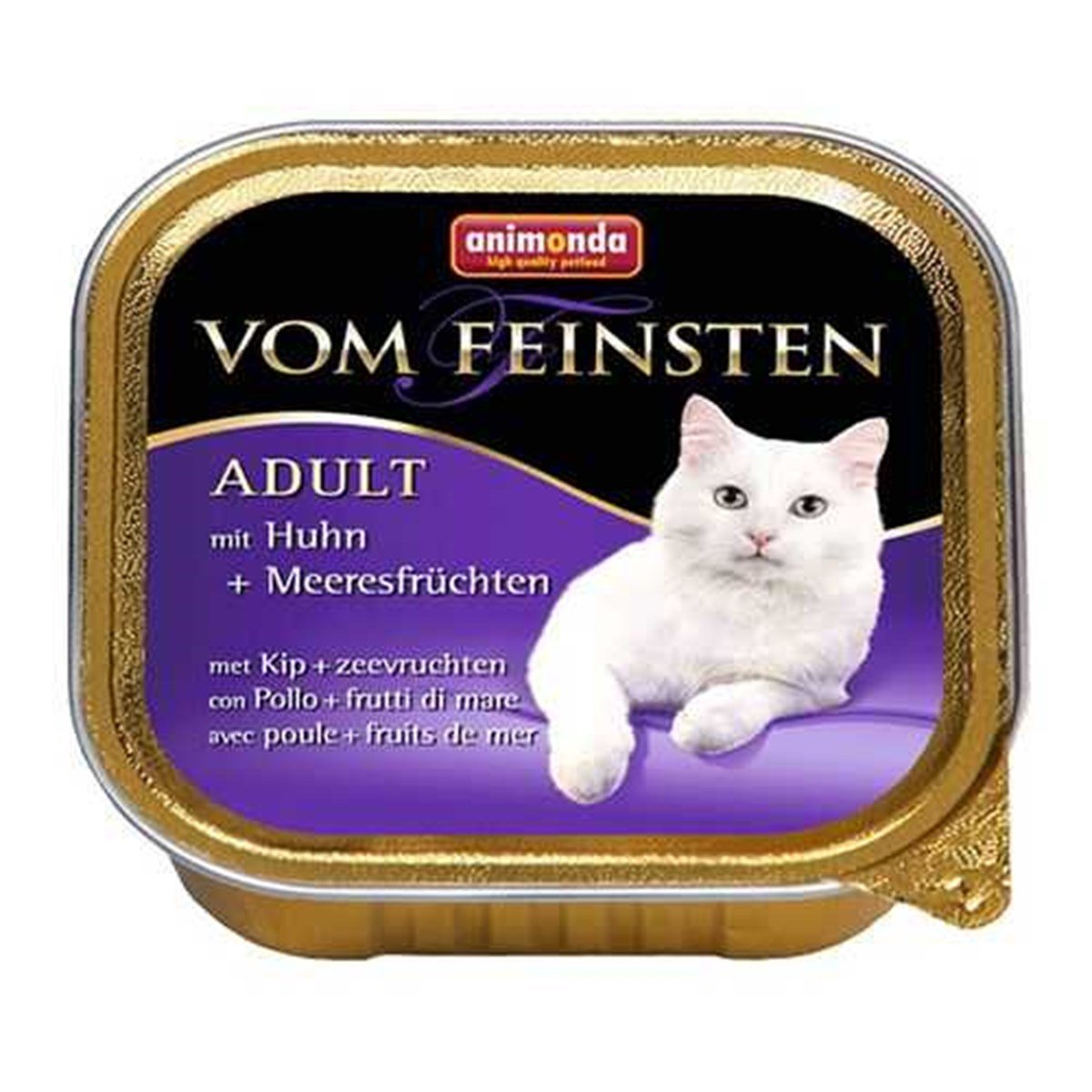 Animonda Tavuk-Deniz Mahsülü 100 gr Konserve Kedi Maması
