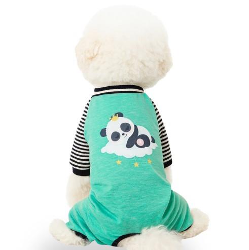 Gedyco Mint Pandalı Penye Küçük Irk Köpek Tulumu