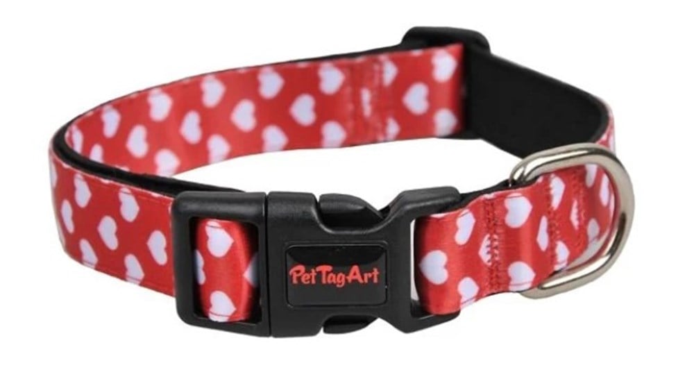 Pettagart Kalpli Kırmızı Kedi/Köpek Boyun Tasması