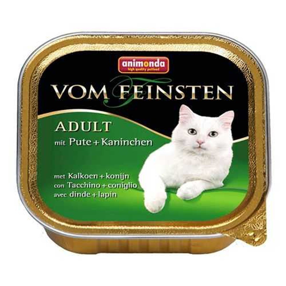 Animonda Hindi-Tavşanlı 100 gr Konserve Kedi Maması