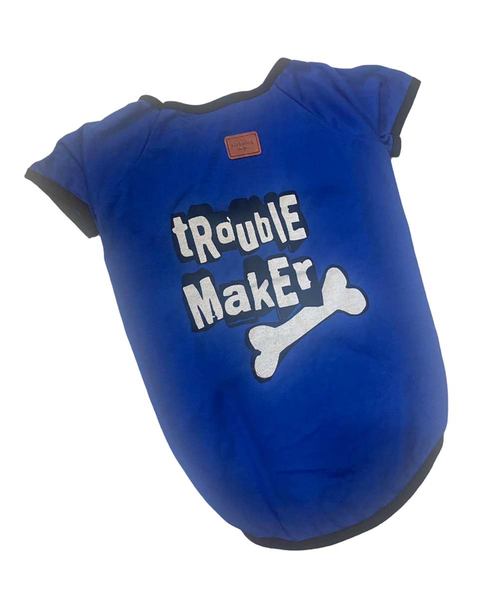 Alphadog Sax Trouble Maker Orta-Büyük Irk Köpek T-shirtü