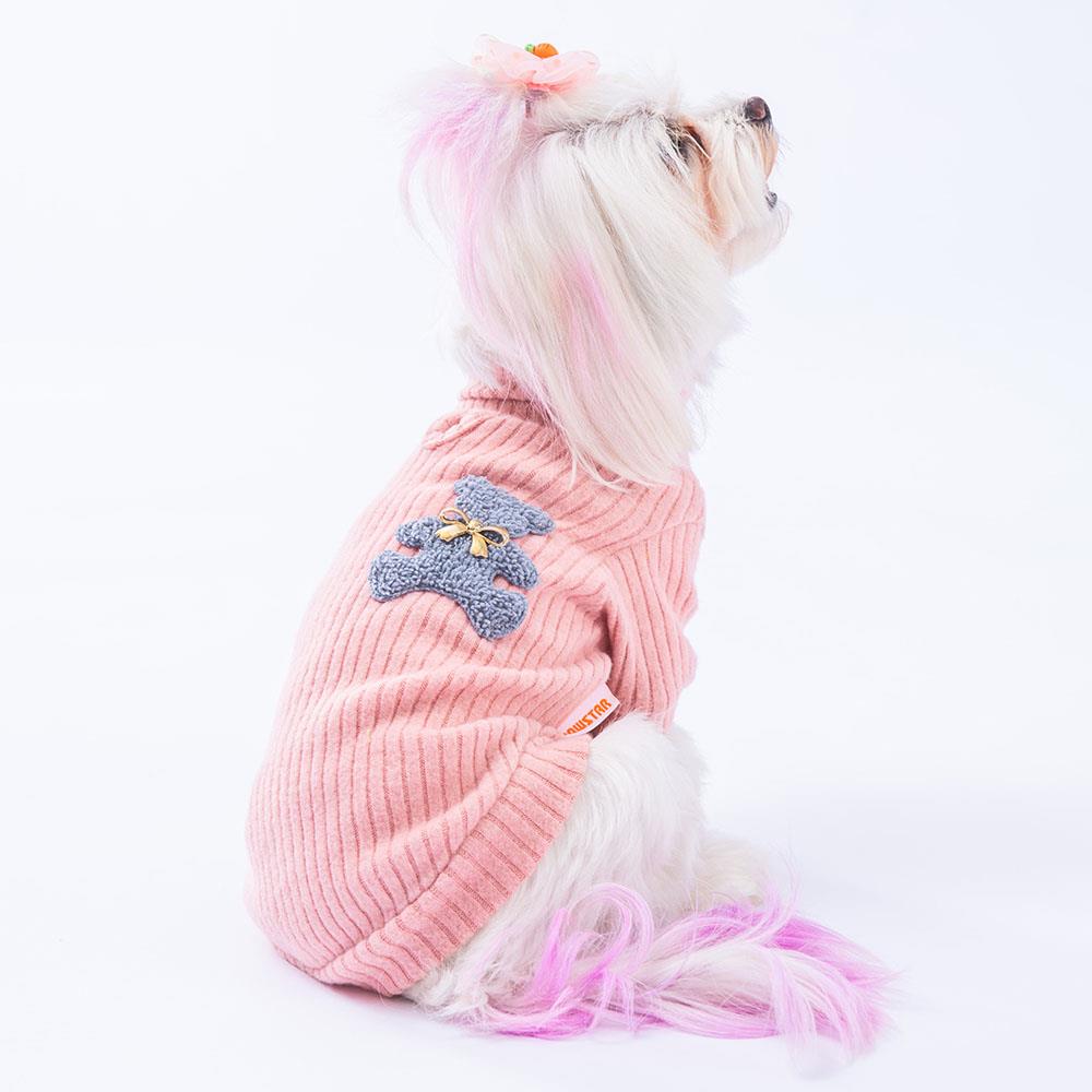 Pawstar Pudra Turtleneck Küçük Irk Köpek Likralı Triko