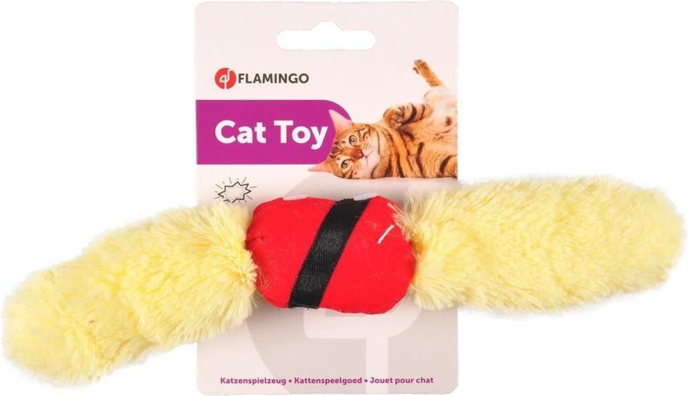 Flamingo Soccer Tüylü Kedi Oyuncağı 22 cm