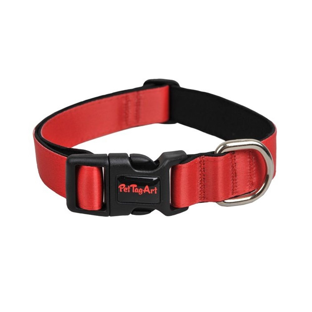 PetTagArt Red Köpek Boyun Tasması