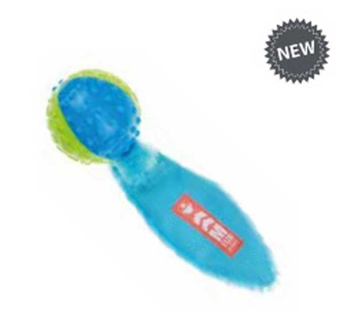 M-Pets Meteor Termoplastik Peluş Sesli Köpek Oyuncağı 25Cm Mavi Yeşil