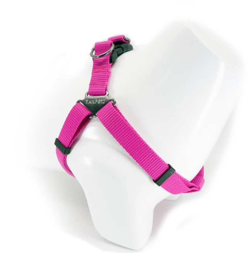 Tailpetz Fuşya Step-in Köpek Göğüs Tasması L (18-38 Kg)